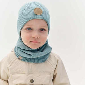 Снуд Peppihat "Крот коттон", зеленый